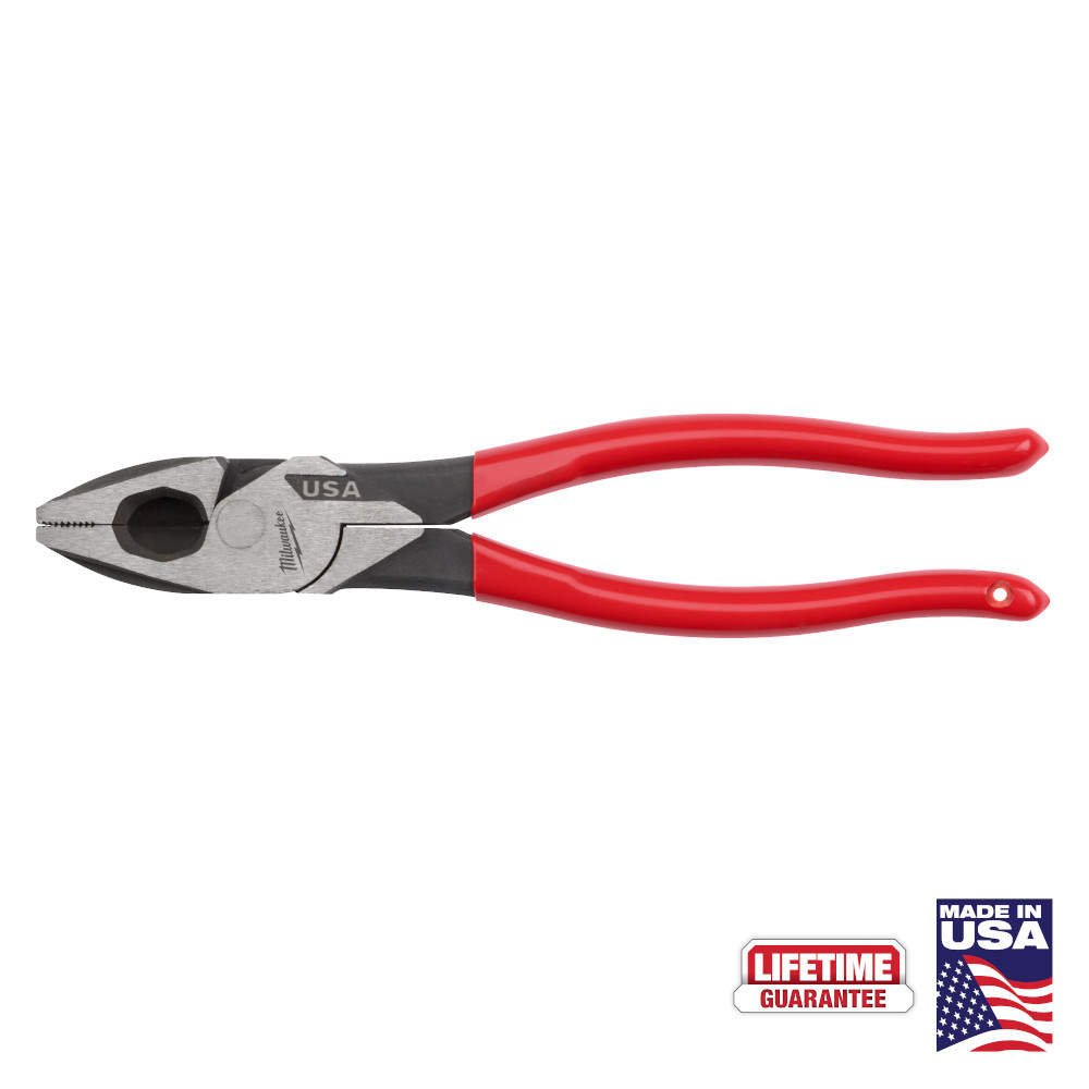 Milwaukee 9-Inch Lineman's Pliers from Columbia Safety